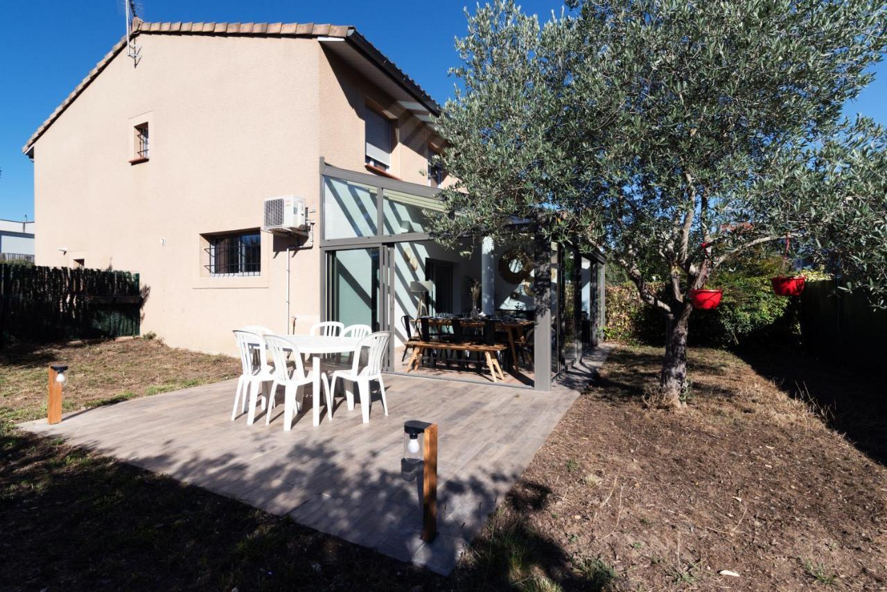 Guilhermy - Maison Contemporaine Avec Jardin Toulouse Eksteriør billede